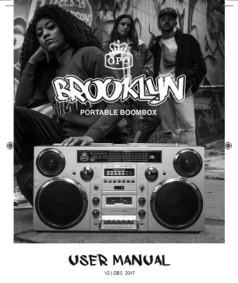 GPO Brooklyn Portable User Manual